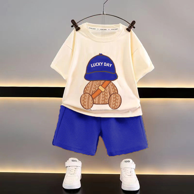 Baby boy sweatshirt set Bangladesh kids clothing outfit set soft warm comfortable toddler wear
