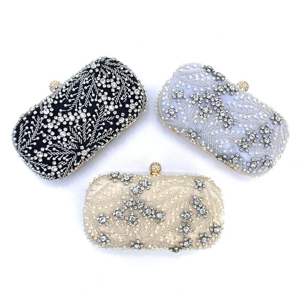 Luxury Designer Diamond Evening Crystal Bag