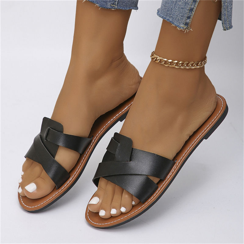 new casual shoes plus size 35-43 sandalias babouche femme beach women's sandals flat slippers women