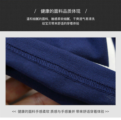 Summer Baby Boys Clothes Suits Kids Patchwork POLO Shirts and Shorts 2pcs Suit Children Short Sleeve Tracksuits Boys Sports Set