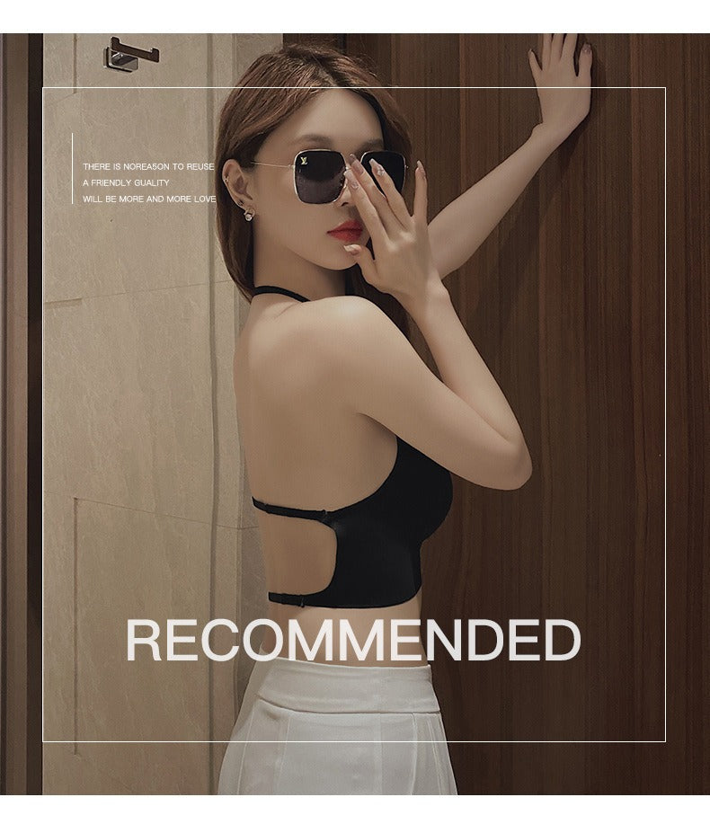 U-shaped beautiful back underwear for women with small chest gathered (Available))