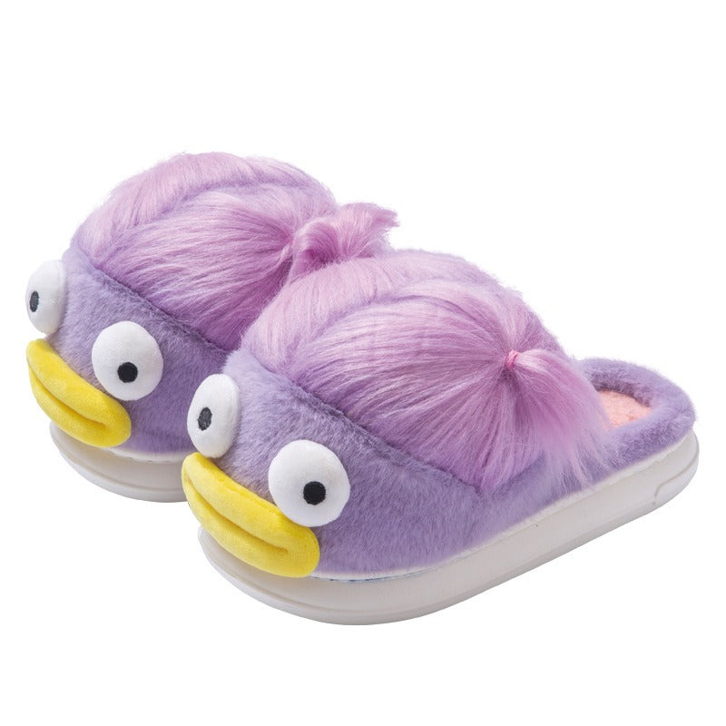 Carto0n cotton slippers for women