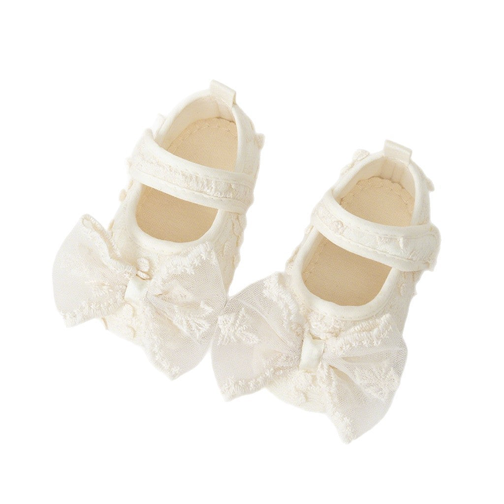 Infant Korean Style Bow Princess Shoes  (Available)