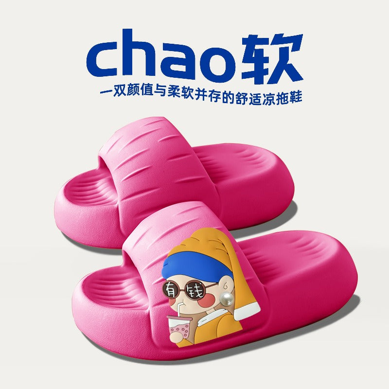 Cute slippers for women in summer for outdoor and indoor use
