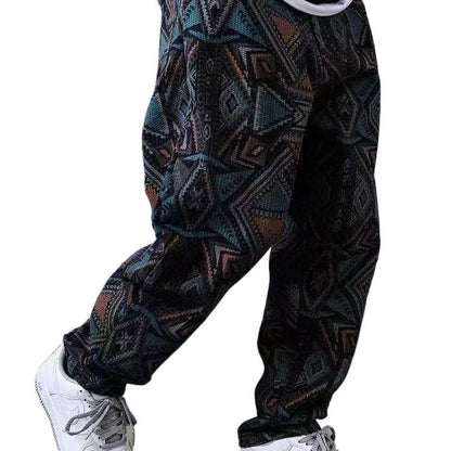 Men's Trendy Niche Retro Loose Harem Ankle Tight Pants