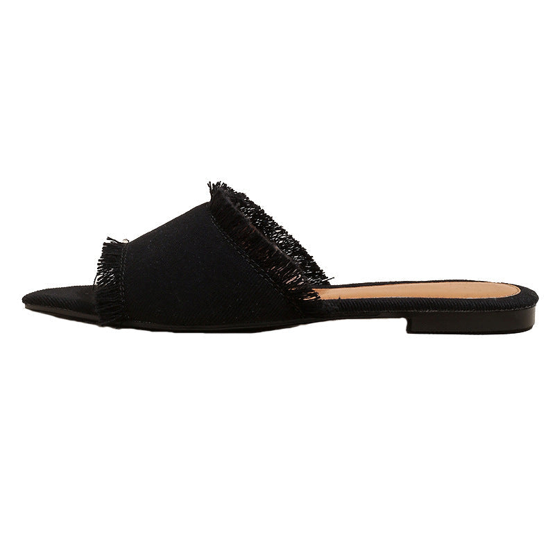 Women's Outer Fashion Flat Slippers