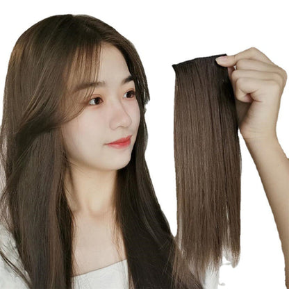 Wig piece hair root fluffy pad hair piece on both sides thickening hair volume invisible hair extension one-piece head hair   (Available)