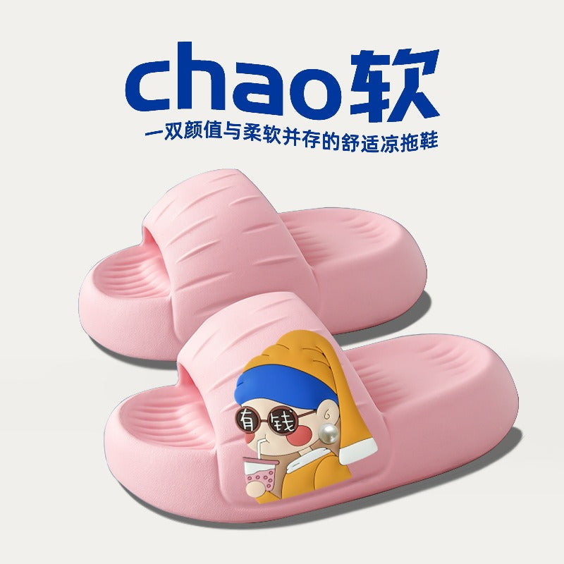 Cute slippers for women in summer for outdoor and indoor use