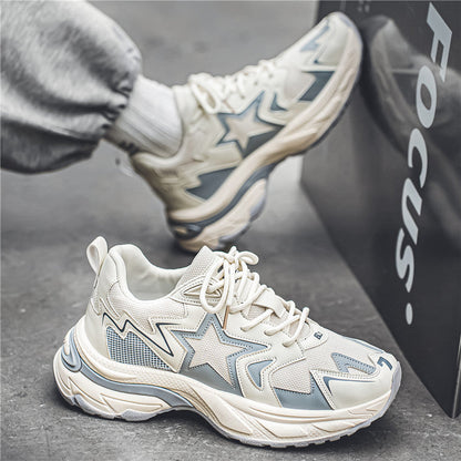 Thick Bottom Fashion Trend Casual Daddy Shoes