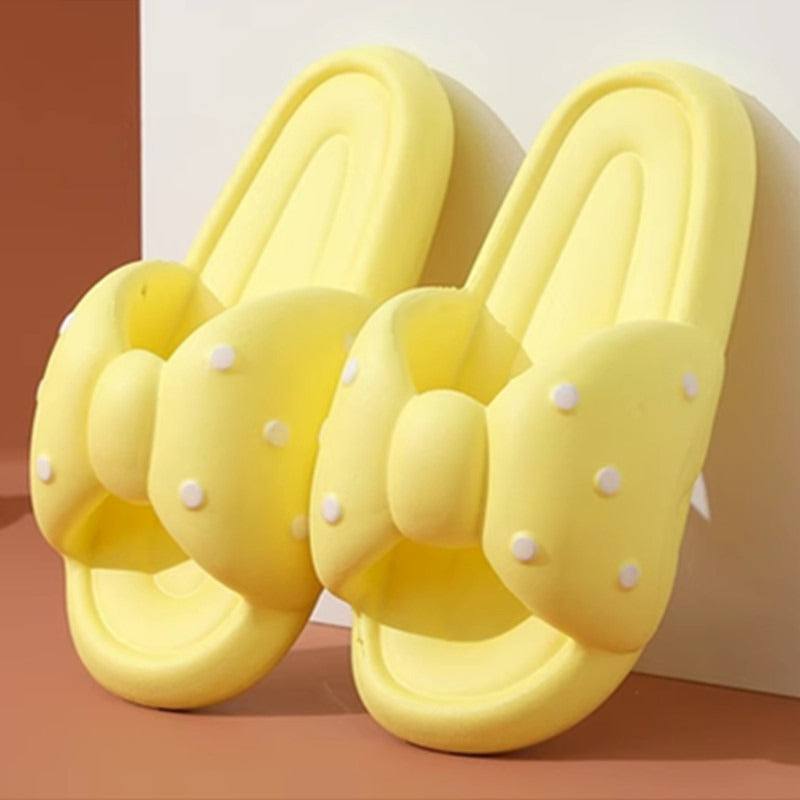 Bowknot slippers for women summer cute Sandal