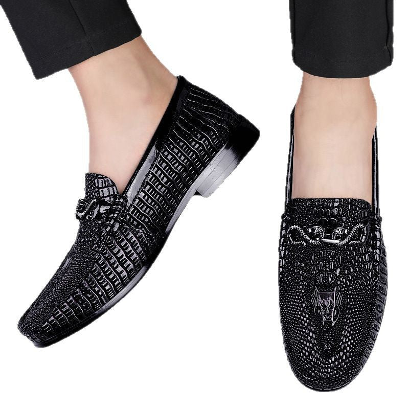 Gommino Men's First Layer Cowhide Soft Bottom Leather Shoes (Available)