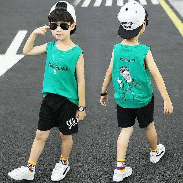 Boy Fashion Summer Dress Set Bangladesh - Original Imported Lightweight Kids Outfit