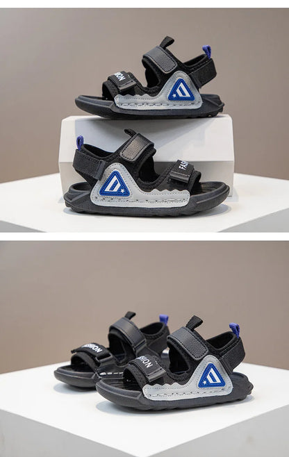 Summer New Fashion Trend Outdoor Beach Soft Sole Breathable Kids' Shoes Comfortable Cool Sneakers