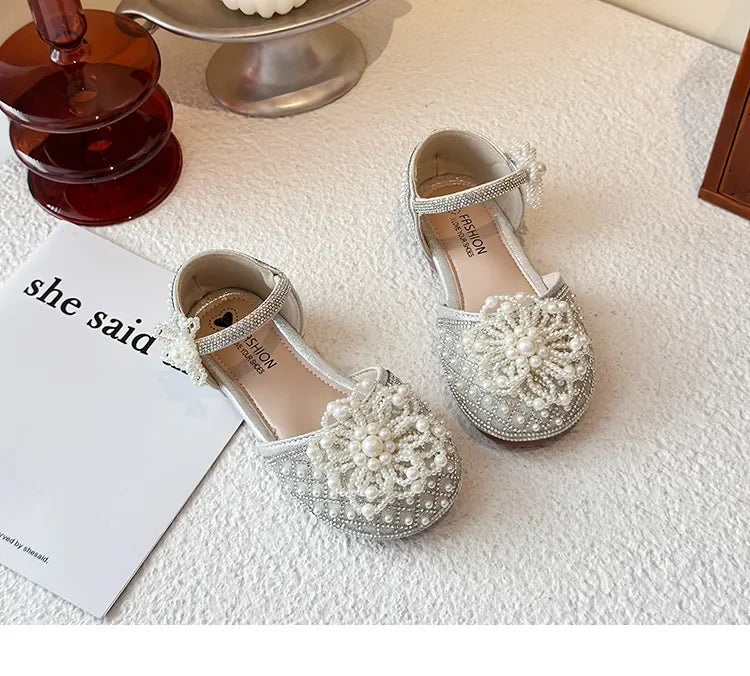 Summer New Children Princess Shoes Ins Trendy Kids Dance Shoes
