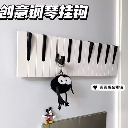 Piano Decorative Hook Row Hook, Bedroom Entrance Home Wall Decoration Hanger