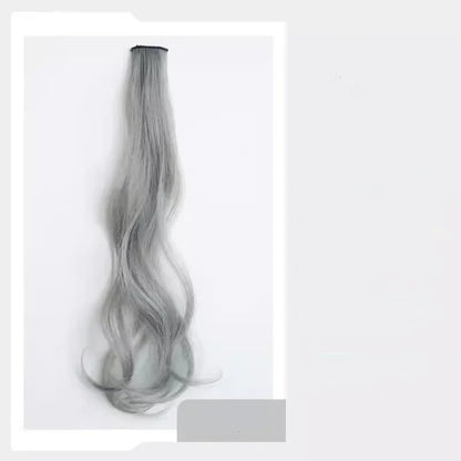 Sweet Kids Girl Wigs Hair Clip Cute Cool Candy Color Braid Wigs Hair Pin Hanging Ears Hair Dyeing Wig Headwear