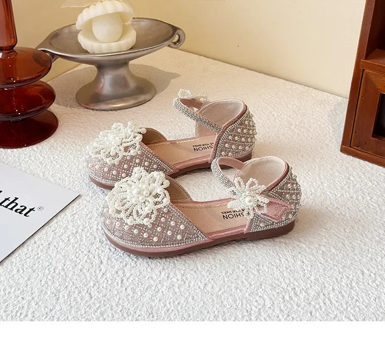 Summer New Children Princess Shoes Ins Trendy Kids Dance Shoes