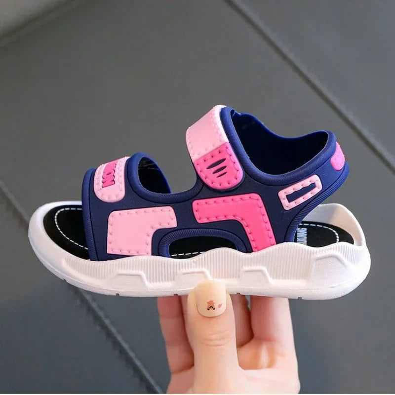 Fashion Kids Sandals Baby Shoes Boy Soft Sole Non-slip Boys Girls Sandals Toddler Children's Shoes Summer Beach