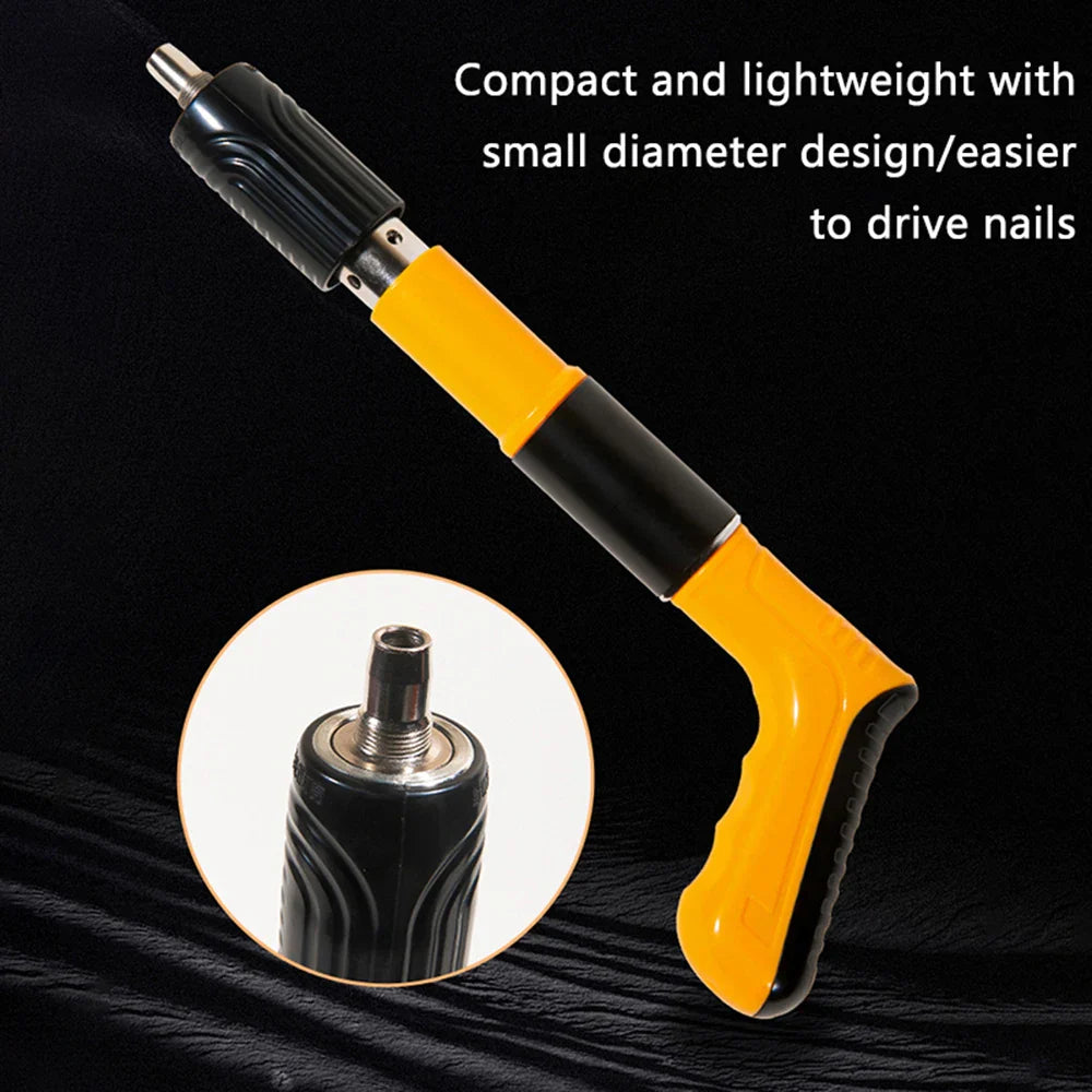 Handheld Powerful Concrete Nail Gun，Dedicated Mini Cannon Nailer，Wall Concrete Nail Gun，Flooring Roofing Framing Palm Gun
