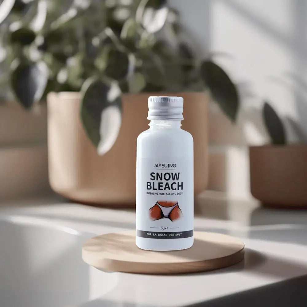 Glowhite Snow Bleach Cream  Hyperpigmentation Lightens Dark Spots Penetrates Skin Layers Brightens Moisturizes Armpit Neck