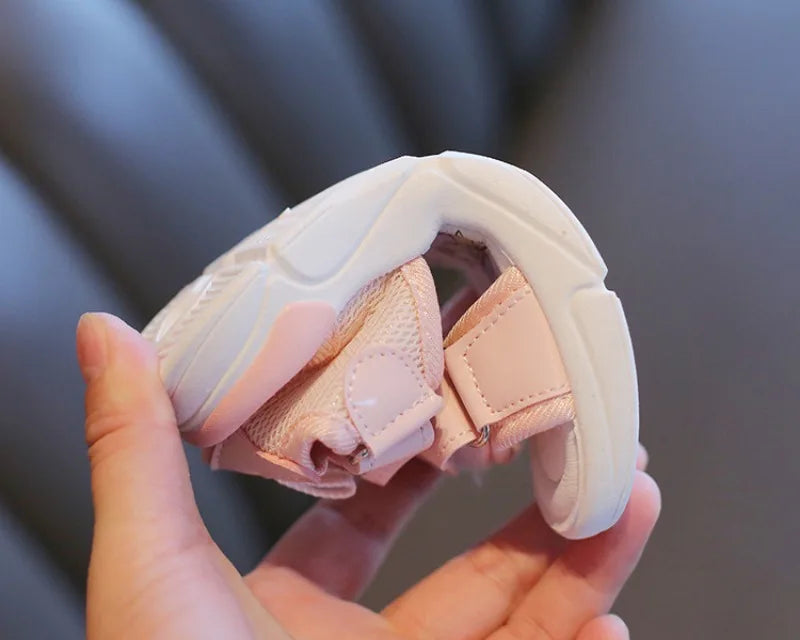 Sandalias Princess Sandals Summer New Cartoon Girl Shoe Soft Sole Baby Sandals Fashion Beach Shoe Flat Sandals Kid Shoe