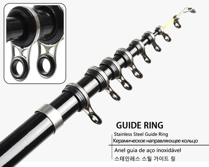Fishing Rod Feeder Surf Rock 1.5M 1.8M 2.1M 2.4M 2.7M 3.0M Telescopic Ultralight Portable Sea Travel
