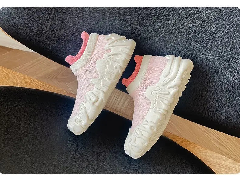 Designer Children's Sports Shoes Non-slip New Tennis Shoes for Girls Fashion Boys Versatile Kids Causal School Running Sneakers