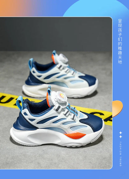 Casual Kid's Sneakers Thick Sole Running Sports Shoes for Children Fashion Student Shoe Boys Girls Tennis Trainers Size 28-39