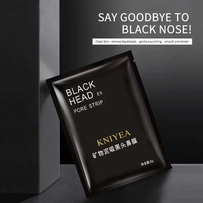 Deep Cleansing Black Mask Bamboo Charcoal Blackhead Remover Face Mask Skin Care  Peal-off Nose Mask Skin Care