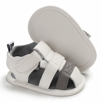 Baby Shoes For Boys and Girls  Summer With Perforated Sandals and Non Slip Soft Soles For Learning To Walk