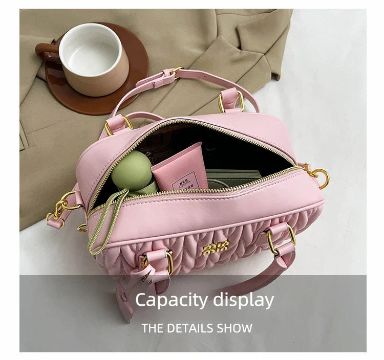 New Women Small Square Bag Versatile Casual Fashion Multi-way Shoulder Crossbody Tote for Daily Use Hand Bags for Women