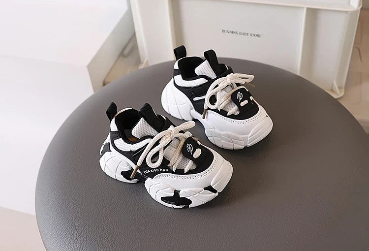 New Boy Fashion Sneaker Spring Mesh Breathable Platform Running Shoes Tennis Shoe High Quality Non Slip Sport Shoes Girls I01125
