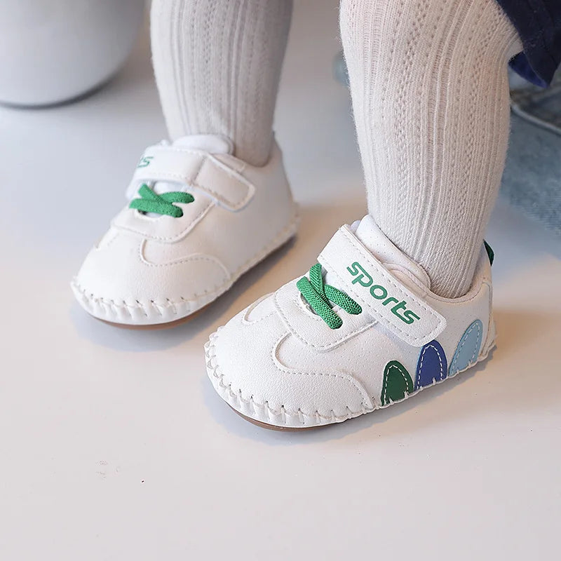 Baby Walking Shoes For Infants  Anti Slip Soft Soled Shoes For Spring and Autumn Suitable For Both Male
