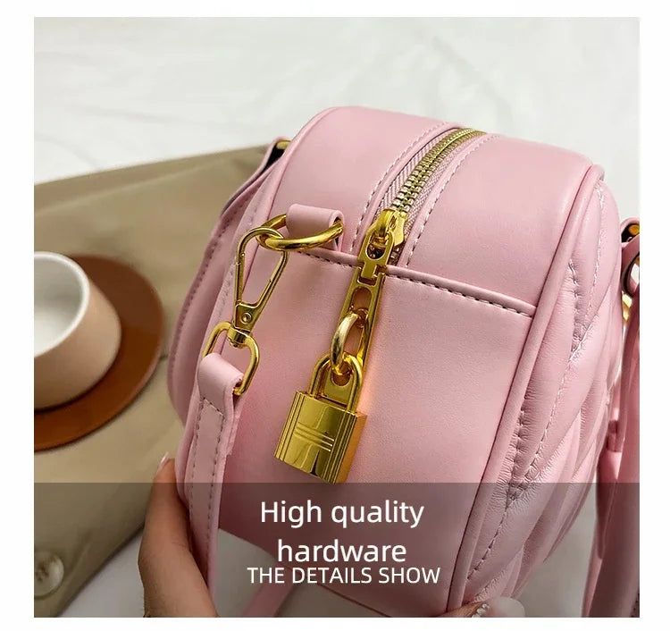 New Women Small Square Bag Versatile Casual Fashion Multi-way Shoulder Crossbody Tote for Daily Use Hand Bags for Women
