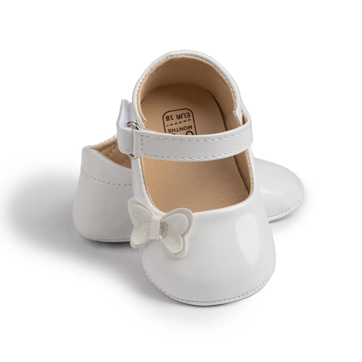 Baby Girl Shoes Newborn PU Leather Bowknot Dress Infants Shoes Rubber Non-Slip Toddler First Walker Baby Shoes Girls
