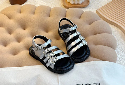Summer New Collection Forest Girl Shoe Hollow Princess Shoe Fashion Roman Sandals Soft Sole Boy Beach Shoe
