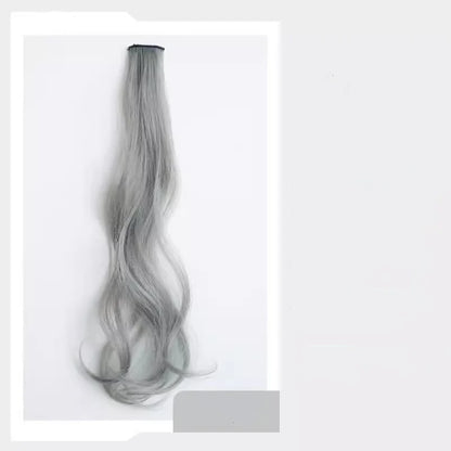 Sweet Kids Girl Wigs Hair Clip Cute Cool Candy Color Braid Wigs Hair Pin Hanging Ears Hair Dyeing Wig Headwear