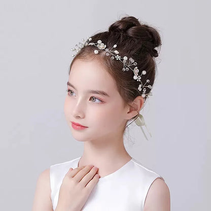 Vintage Pearl Hair Clip for Qipao, Retro Shanghai Style Barrettes, Elegant Hairpin