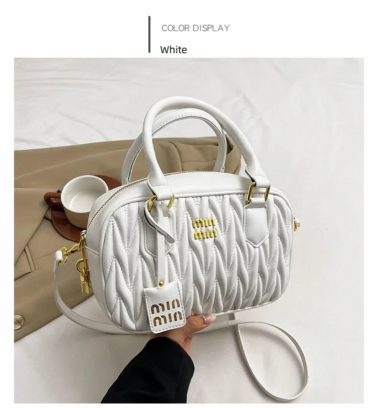 New Women Small Square Bag Versatile Casual Fashion Multi-way Shoulder Crossbody Tote for Daily Use Hand Bags for Women