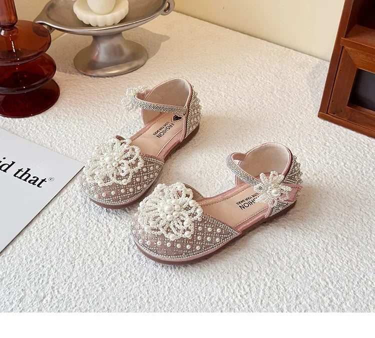 Summer New Children Princess Shoes Ins Trendy Kids Dance Shoes