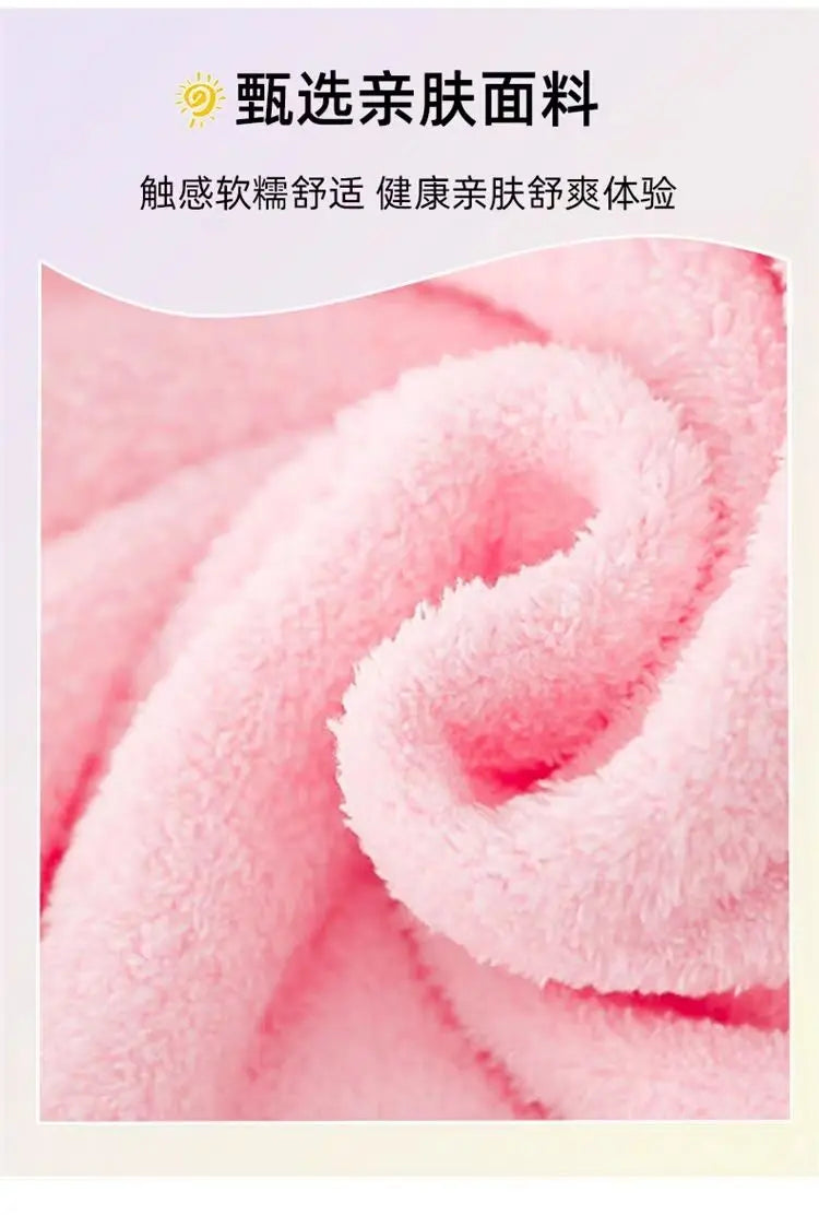 Sanrio Hello Kitty Children Bath Robe Pajamas Terry Cloth Girls Babies Toddlers Spring Winter Home Wear Hooded Cozy Sleepwear