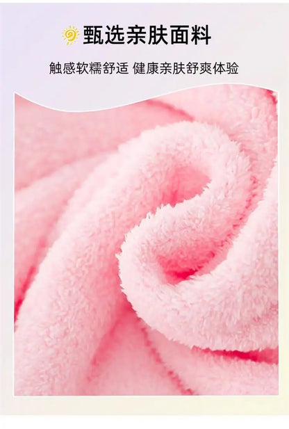 Sanrio Hello Kitty Children Bath Robe Pajamas Terry Cloth Girls Babies Toddlers Spring Winter Home Wear Hooded Cozy Sleepwear