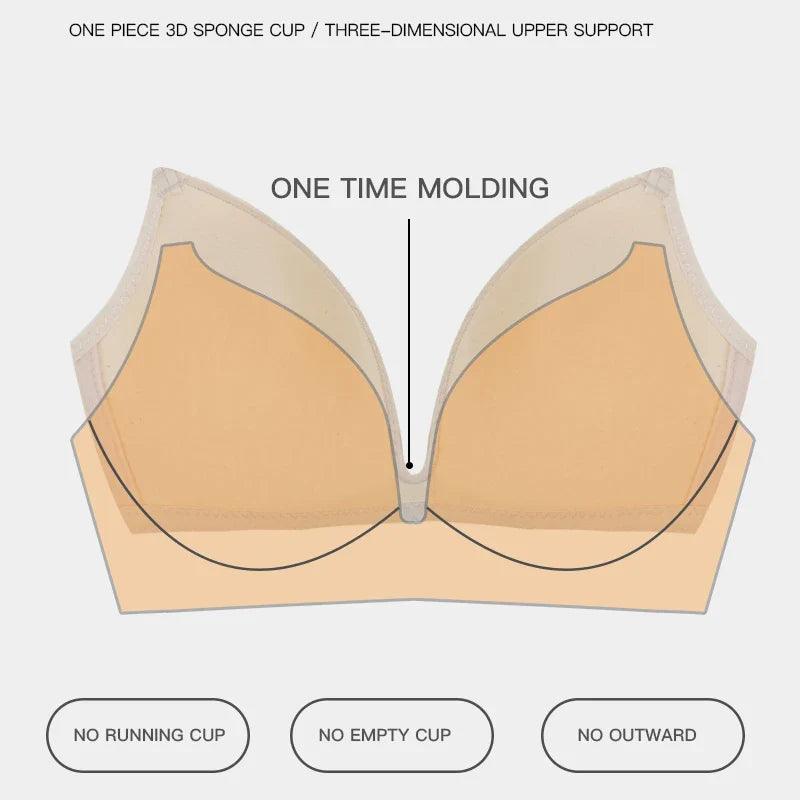 Women Bra Sexy Lace Bralette Floral Wireless Bra Female Comfortable Underwear Soft Solid Color Adjusted-straps Lingerie