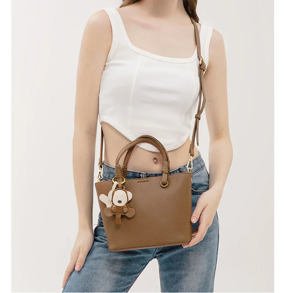 New Bucket Bag for Women, Fashionable and Versatile, Handheld, Diagonal, High End, Single Shoulder, Small and Unique Design