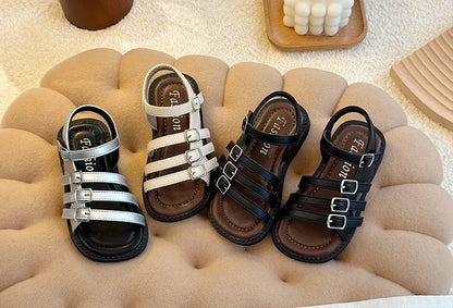 Summer New Collection Forest Girl Shoe Hollow Princess Shoe Fashion Roman Sandals Soft Sole Boy Beach Shoe