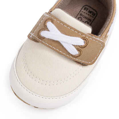 Newborn Baby Shoes Unisex Classic Canvas Casual Sneakers Fashion Versatile Sports Style Toddler Cotton Sole Comfortable Shoes