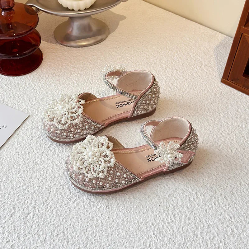 Summer New Children Princess Shoes Ins Trendy Kids Dance Shoes