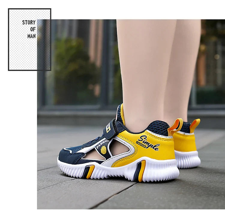 Summer Kids Sandals Breathable Boys and Girls Soft and Comfortable Beach Shoes Outdoor Lightweight Slippers