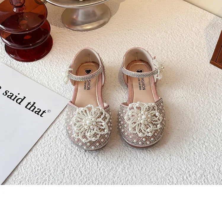 Summer New Children Princess Shoes Ins Trendy Kids Dance Shoes