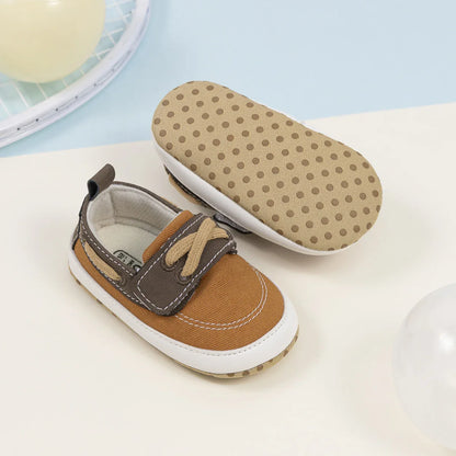 Newborn Baby Shoes Unisex Classic Canvas Casual Sneakers Fashion Versatile Sports Style Toddler Cotton Sole Comfortable Shoes